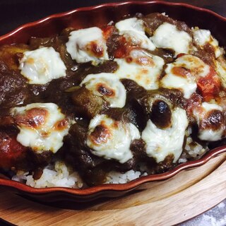 チーズがとろける！焼きチーズカレー